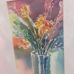 October 20 - Cathy Peters: Pouring watercolour technique 
