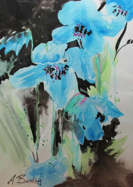 Blue Poppies Blue Poppies