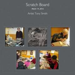 March 18, 2016 Tony Smith mini workshop on Scratch Board