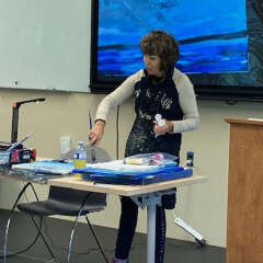 Sky Painting Workshop with Local Artist Rosie Sherman