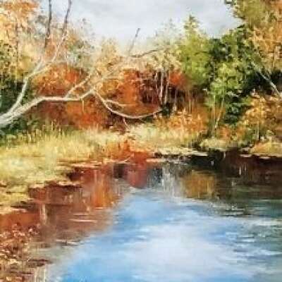 Pallet knife painting with Anne Reimer
