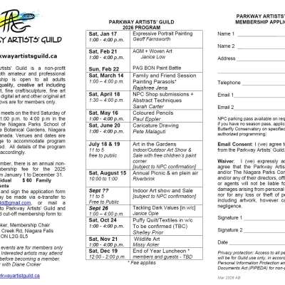 2026 Program and Membership Application is now Available!