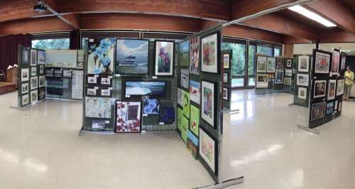 "Art in the Gardens"  Indoor Art Show and Sale plus Children's Corner ...... Free Admission - Open to Public        