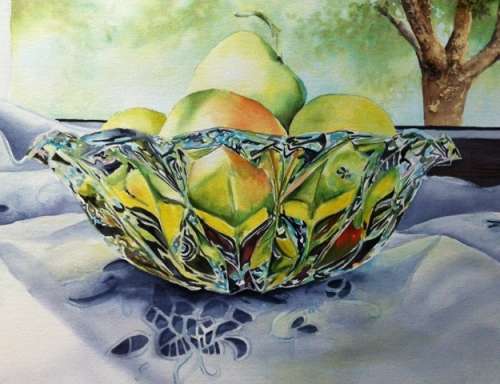 Painting Glass by Artist Gloria Kingma ...... Members Only - Morning Workshop   $2.00 materials fee 