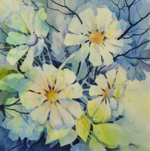 Negative Painting with Nancy Newman