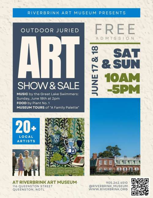 Visit Riverbrink's First outdoor Art Show