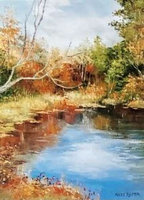 Pallet knife painting with Anne Reimer