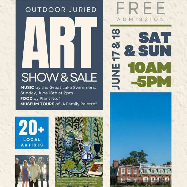 Visit Riverbrink's First outdoor Art Show