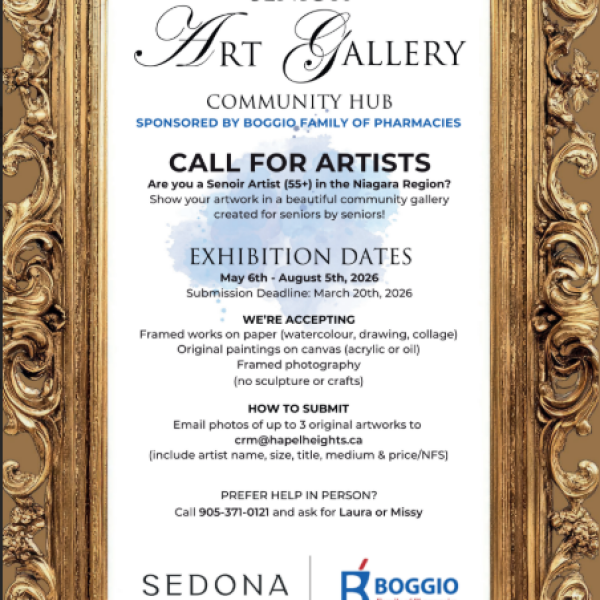 Senior Art Gallery - Call for Artists